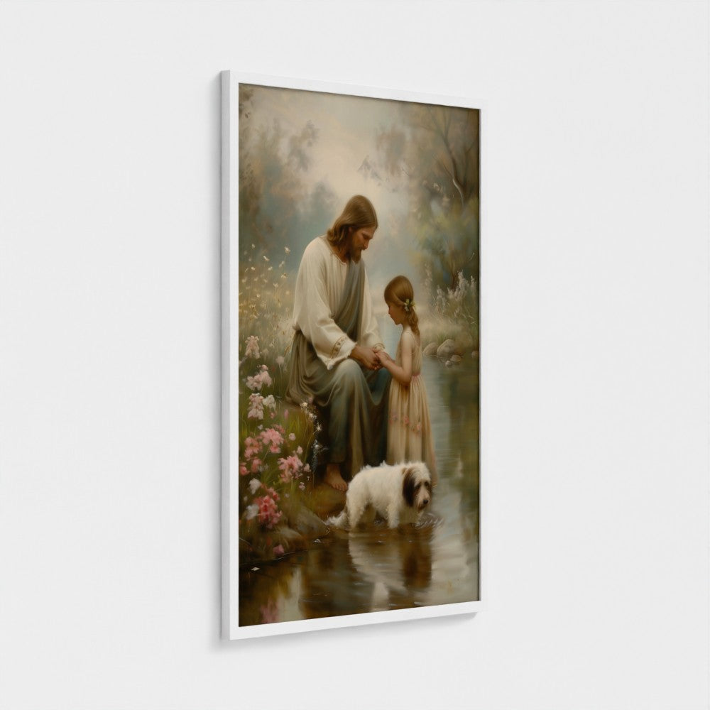 He Taught Them To Pray | Fine Art Print