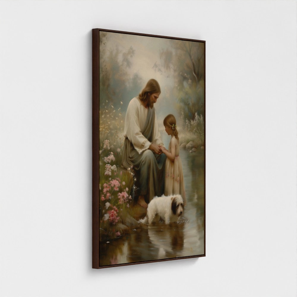 He Taught Them To Pray | Canvas