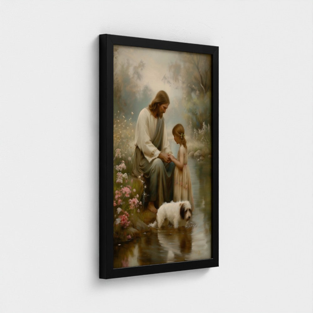 He Taught Them To Pray | Fine Art Print