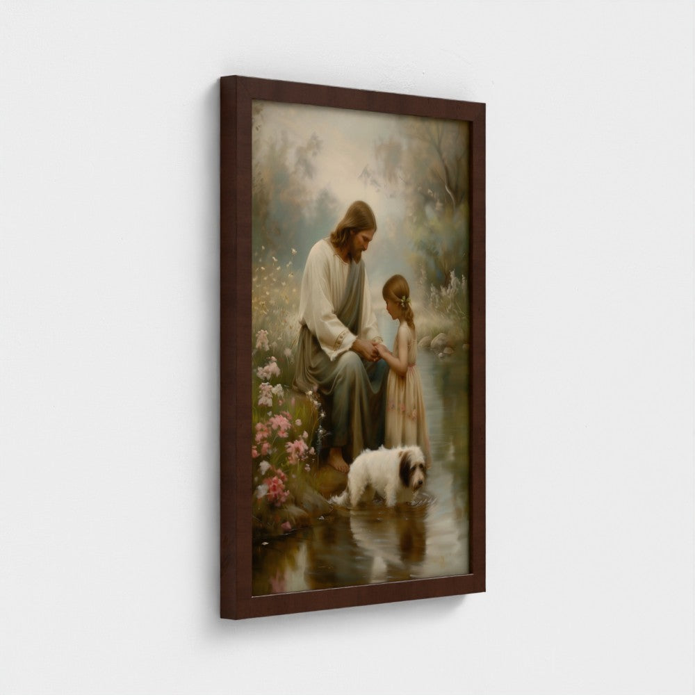 He Taught Them To Pray | Fine Art Print