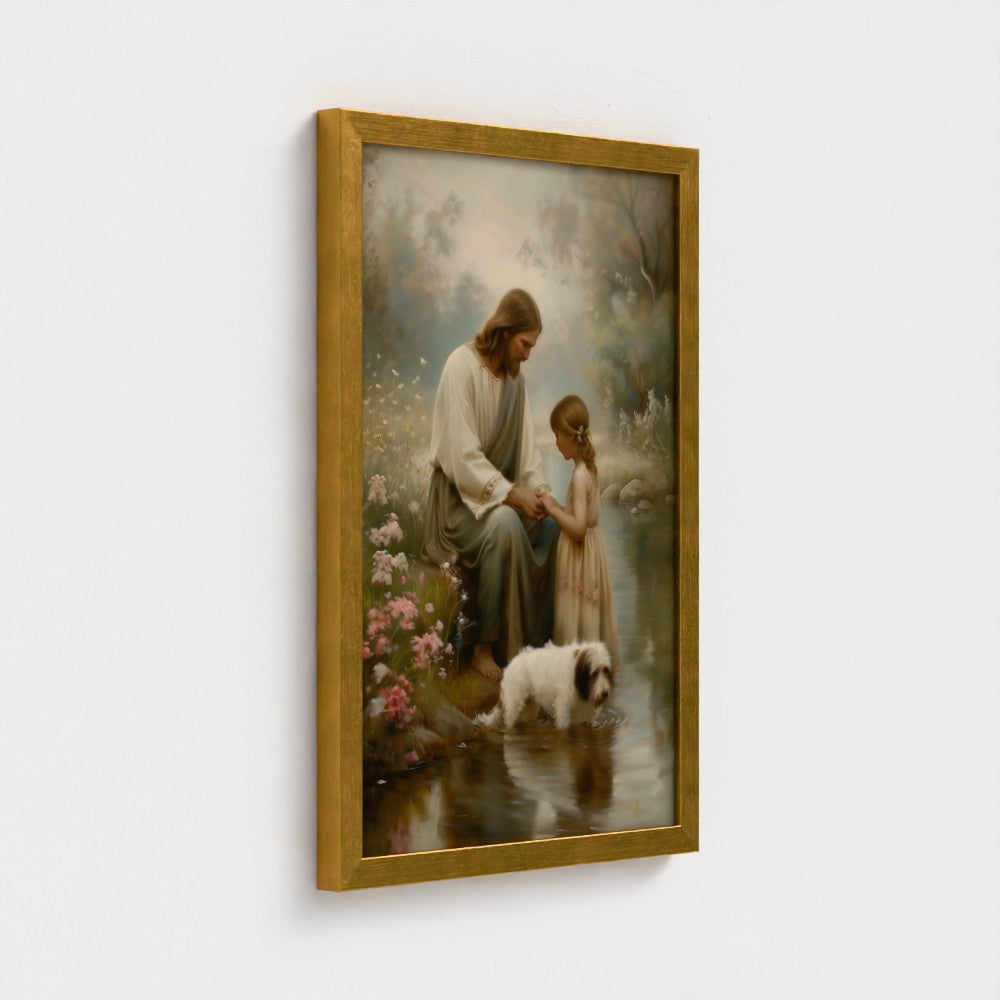 He Taught Them To Pray | Fine Art Print