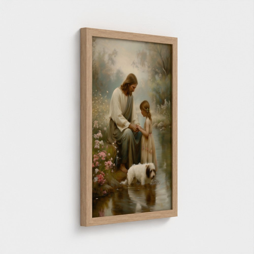 He Taught Them To Pray | Fine Art Print