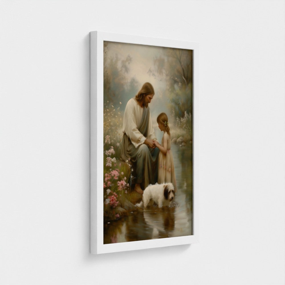 He Taught Them To Pray | Fine Art Print