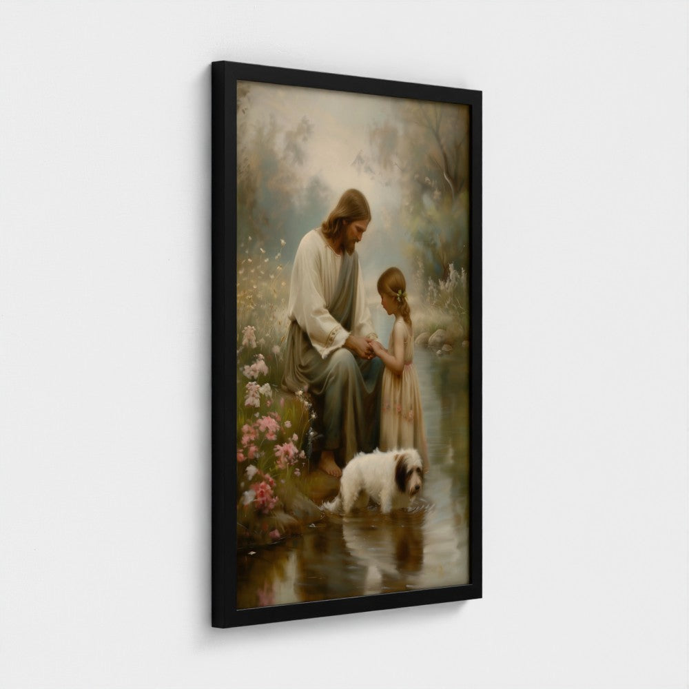He Taught Them To Pray | Fine Art Print