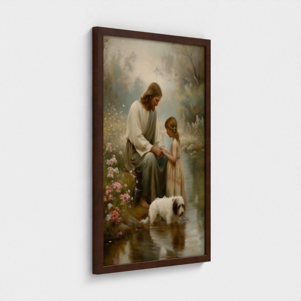 He Taught Them To Pray | Fine Art Print