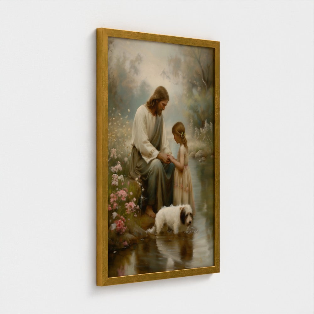 He Taught Them To Pray | Fine Art Print