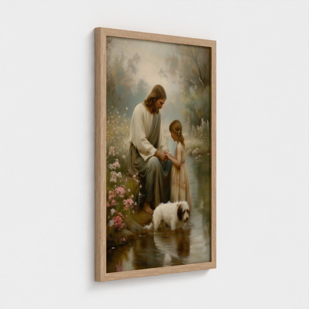 He Taught Them To Pray | Fine Art Print
