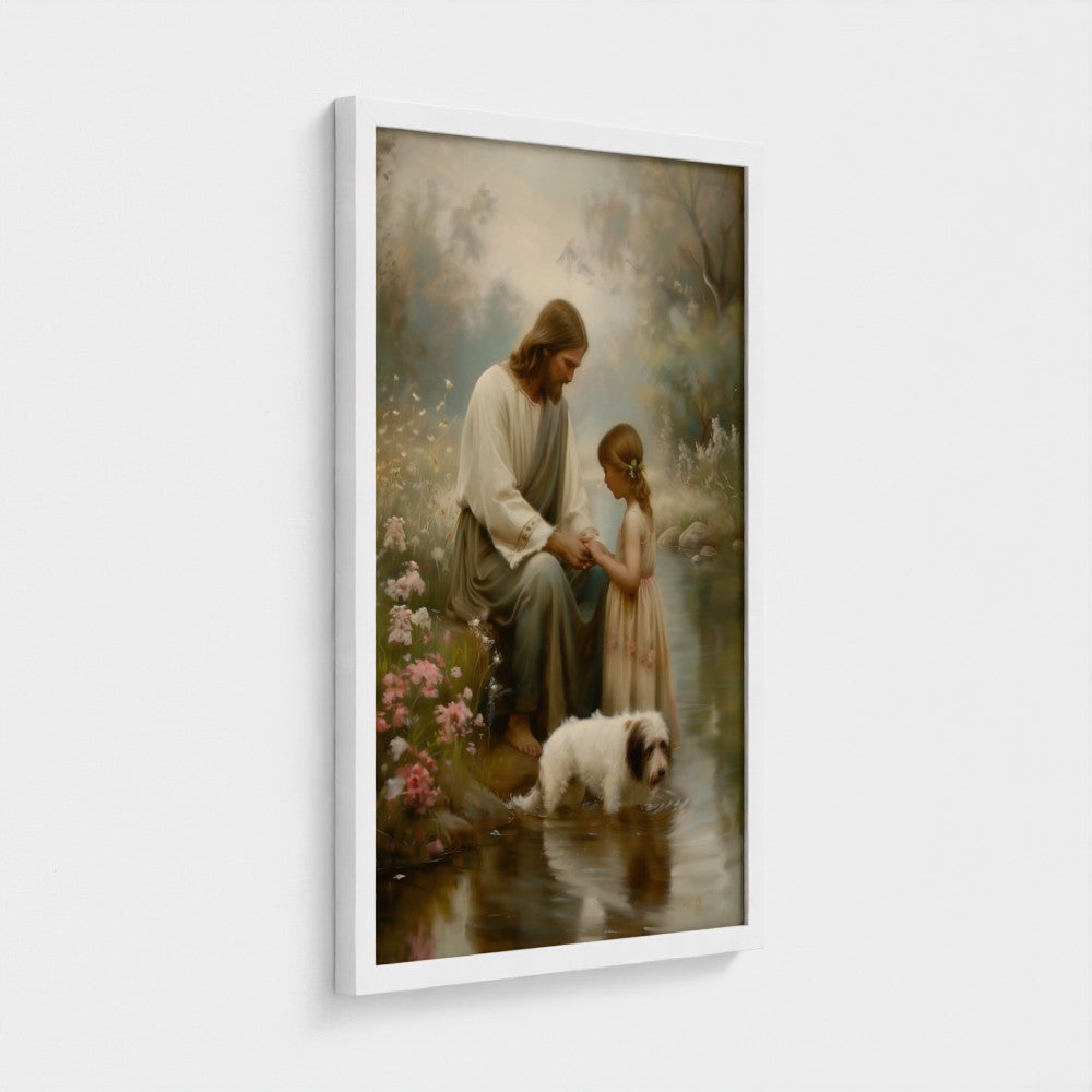 He Taught Them To Pray | Fine Art Print