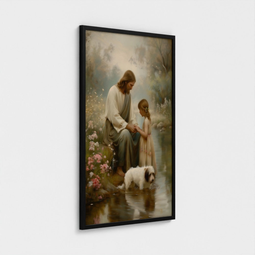 He Taught Them To Pray | Fine Art Print