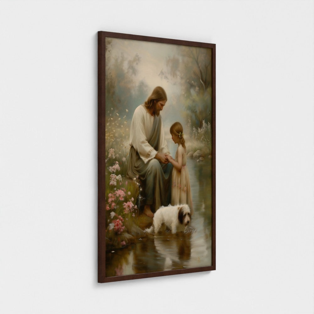 He Taught Them To Pray | Fine Art Print