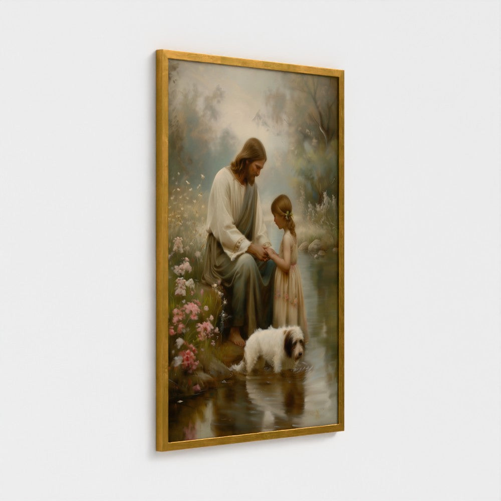 He Taught Them To Pray | Fine Art Print
