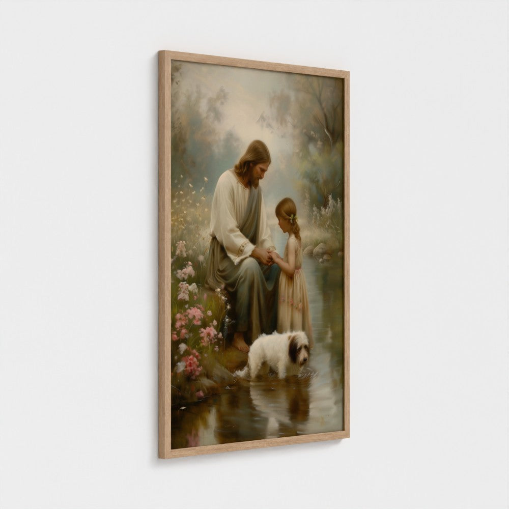 He Taught Them To Pray | Fine Art Print