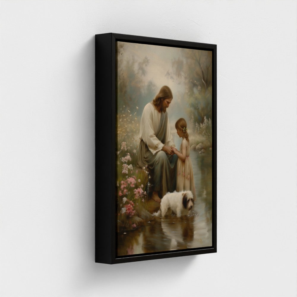 He Taught Them To Pray | Canvas