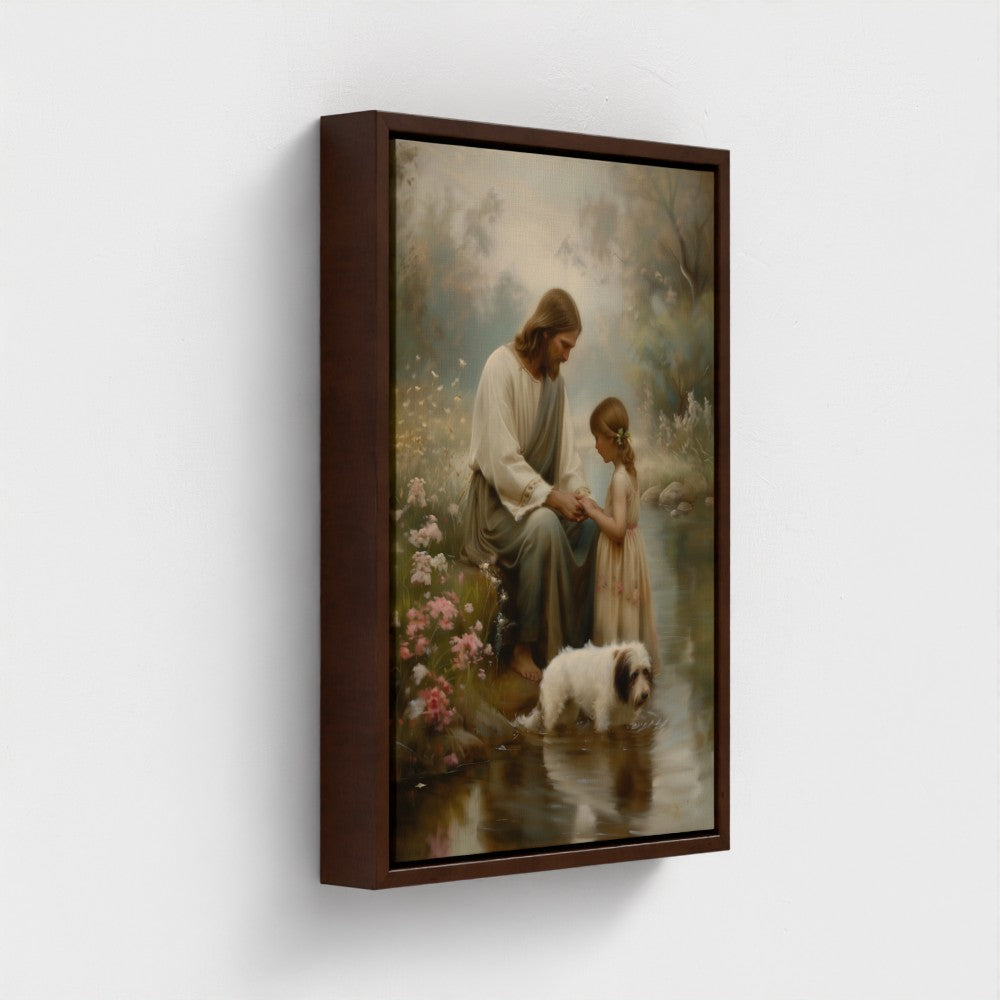 He Taught Them To Pray | Canvas