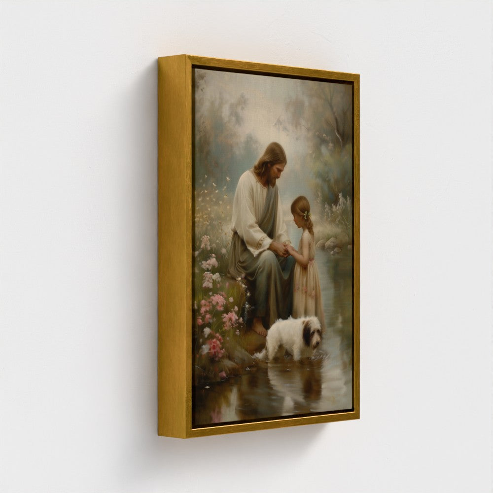 He Taught Them To Pray | Canvas