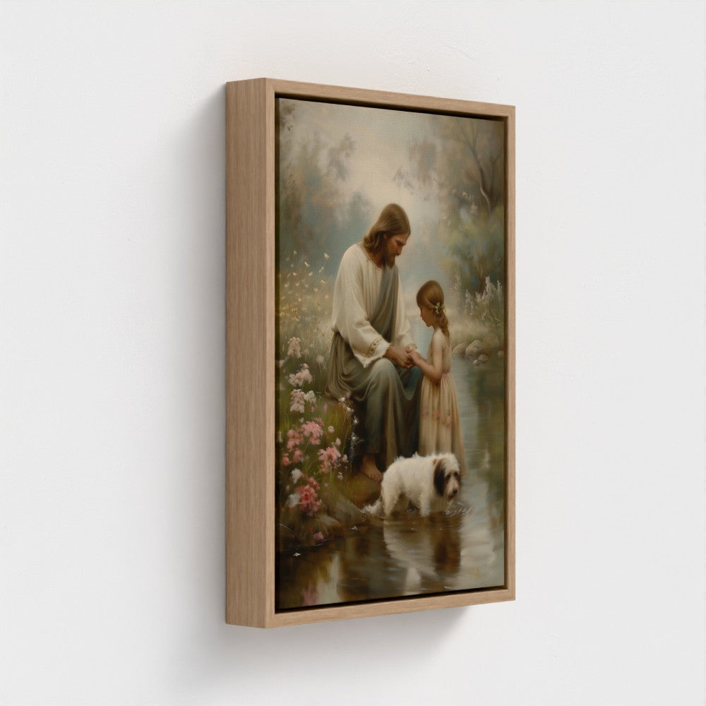He Taught Them To Pray | Canvas