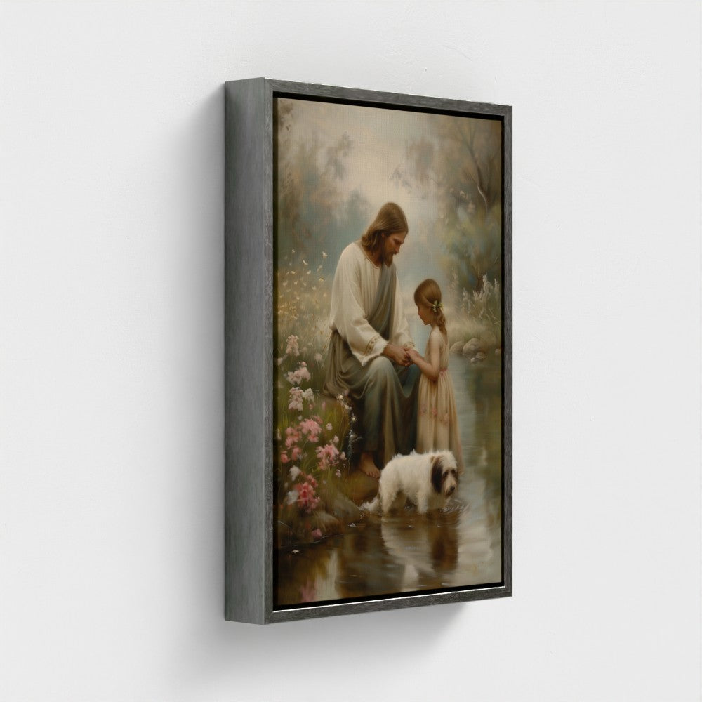 He Taught Them To Pray | Canvas