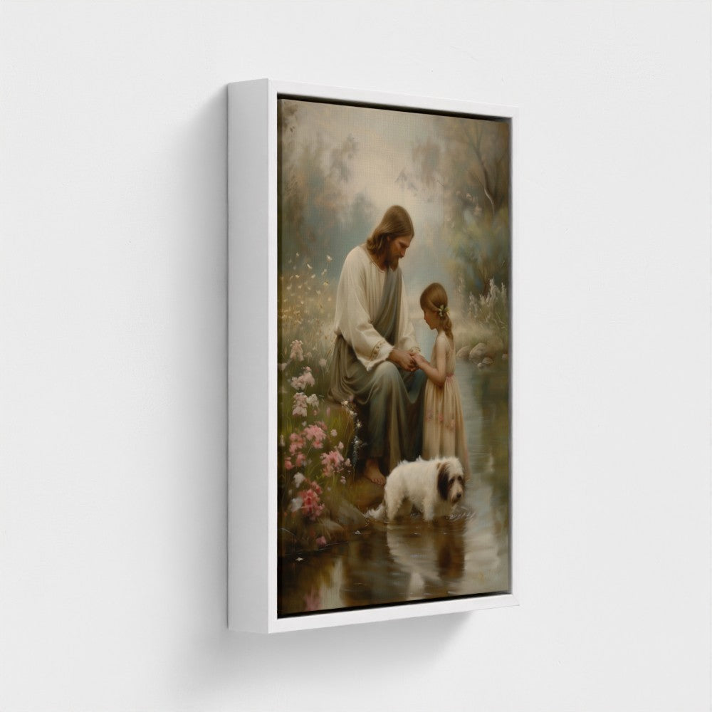 He Taught Them To Pray | Canvas