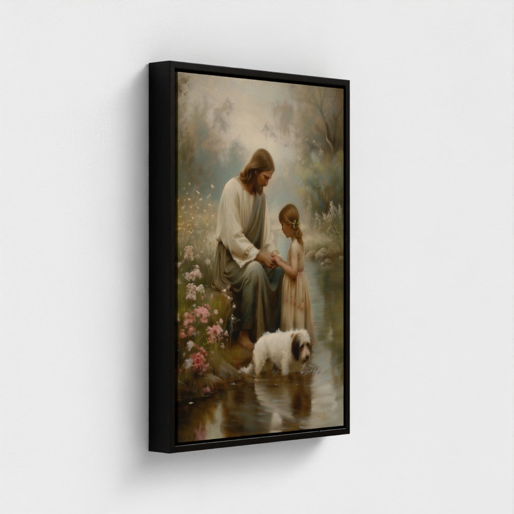 He Taught Them To Pray | Canvas