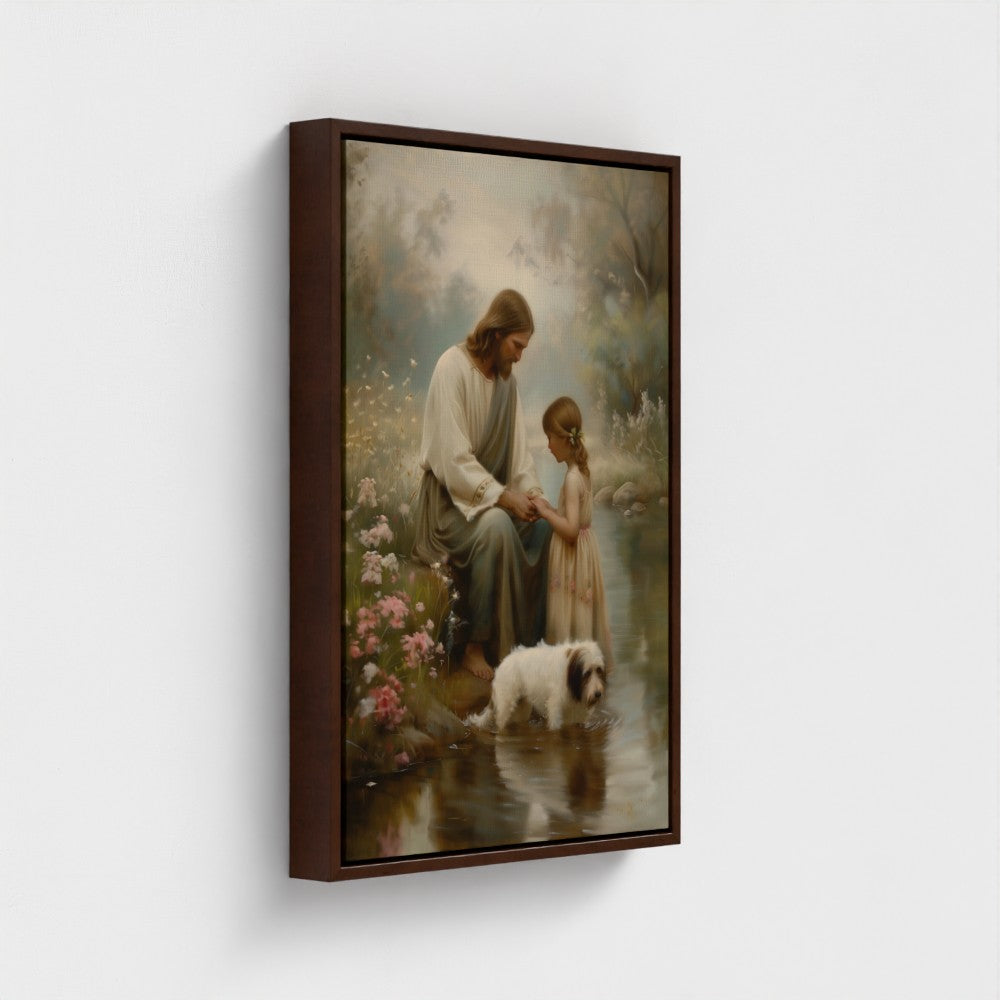 He Taught Them To Pray | Canvas