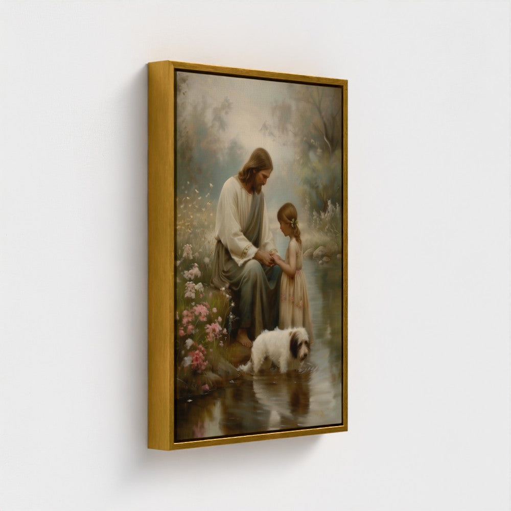 He Taught Them To Pray | Canvas