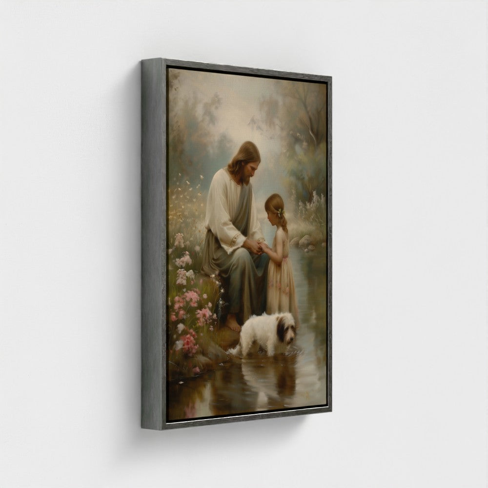 He Taught Them To Pray | Canvas