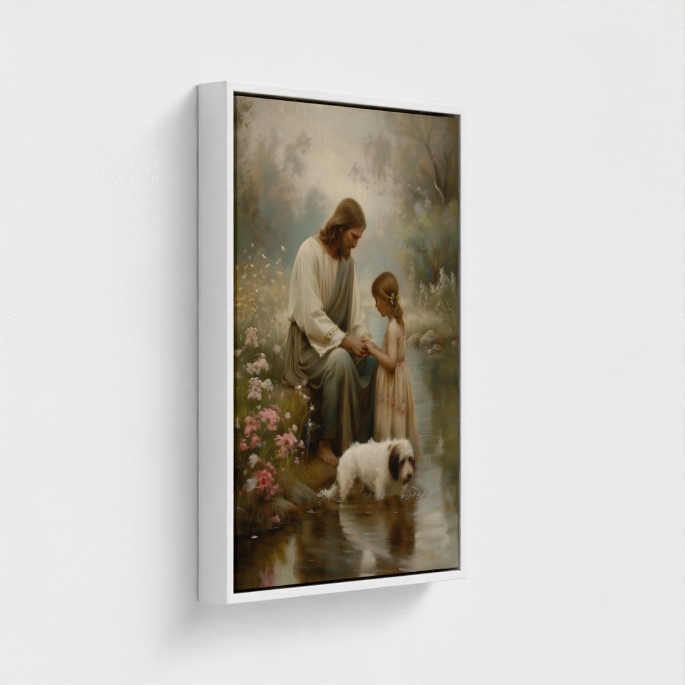 He Taught Them To Pray | Canvas