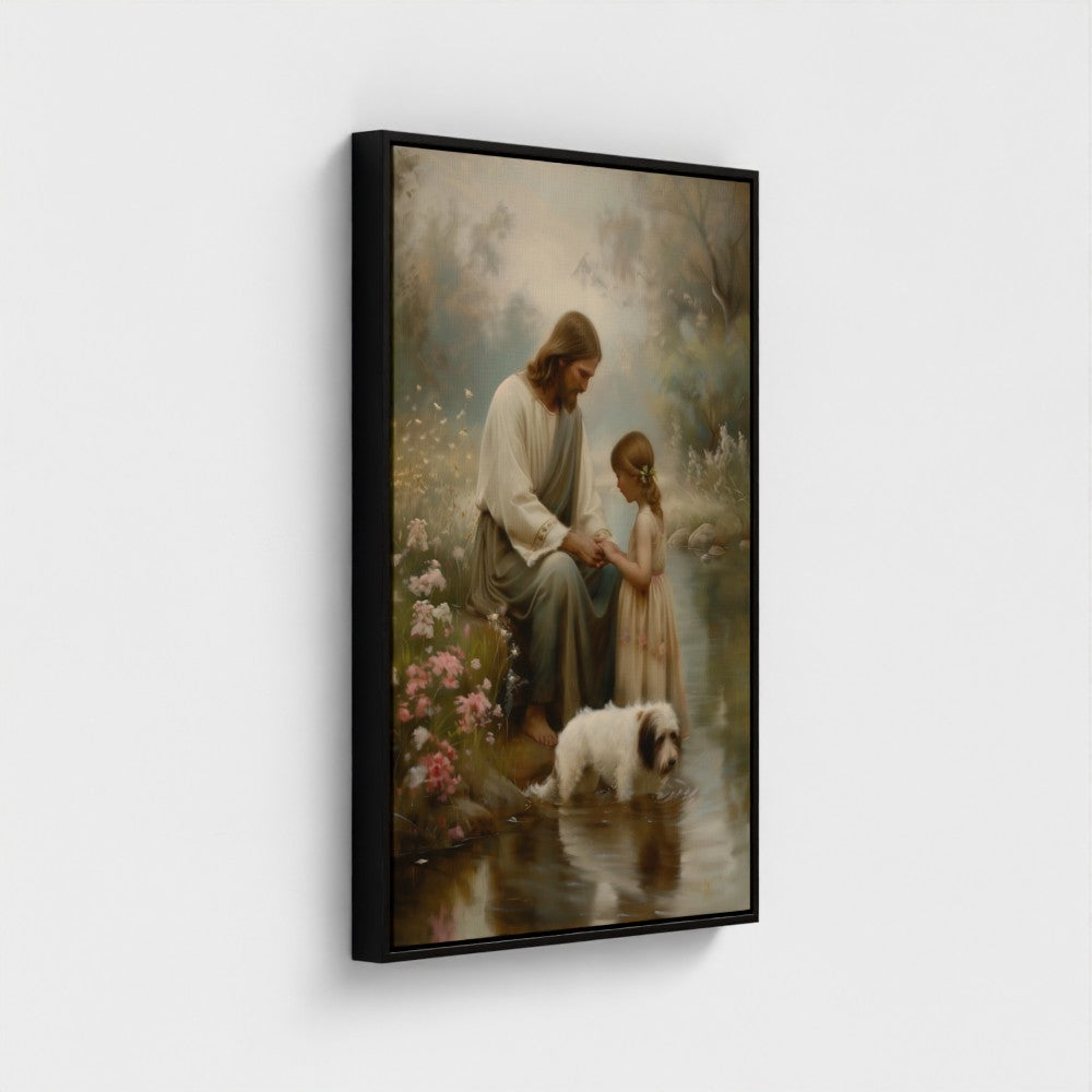 He Taught Them To Pray | Canvas