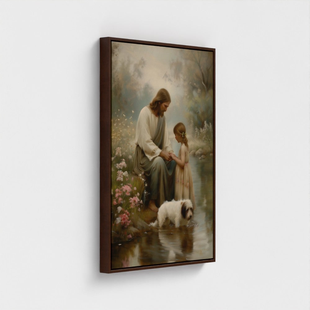 He Taught Them To Pray | Canvas