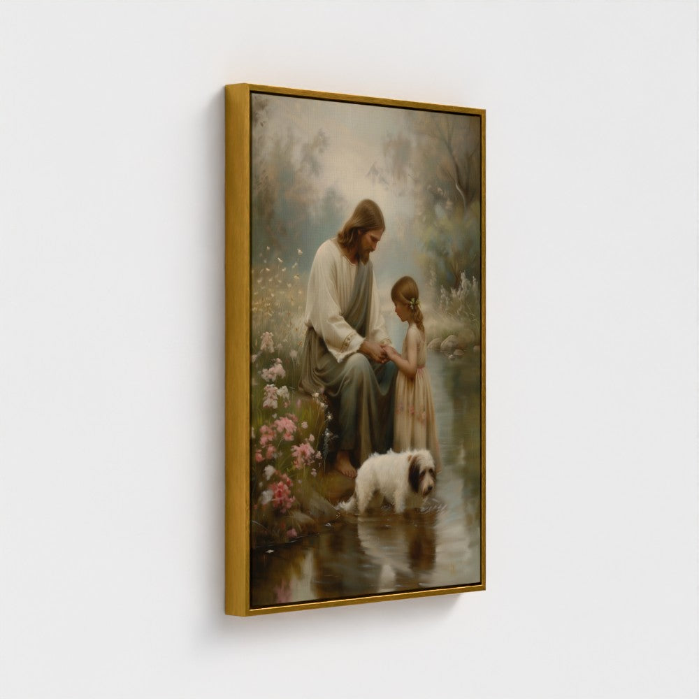 He Taught Them To Pray | Canvas