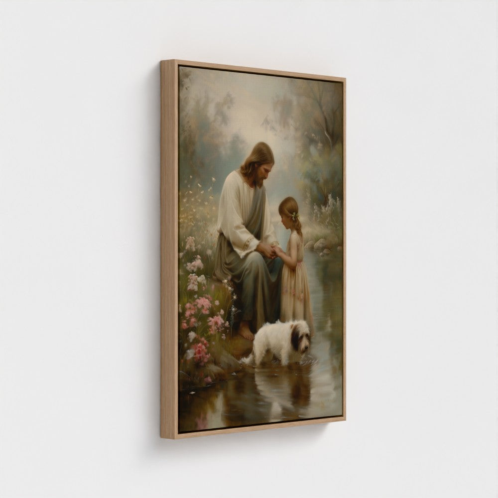 He Taught Them To Pray | Canvas