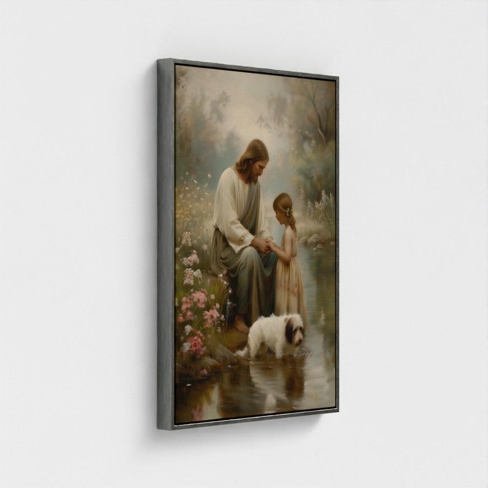 He Taught Them To Pray | Canvas