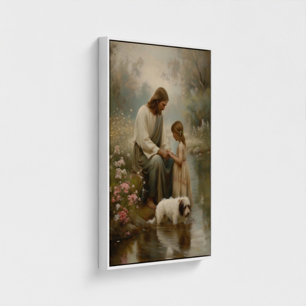 He Taught Them To Pray | Canvas
