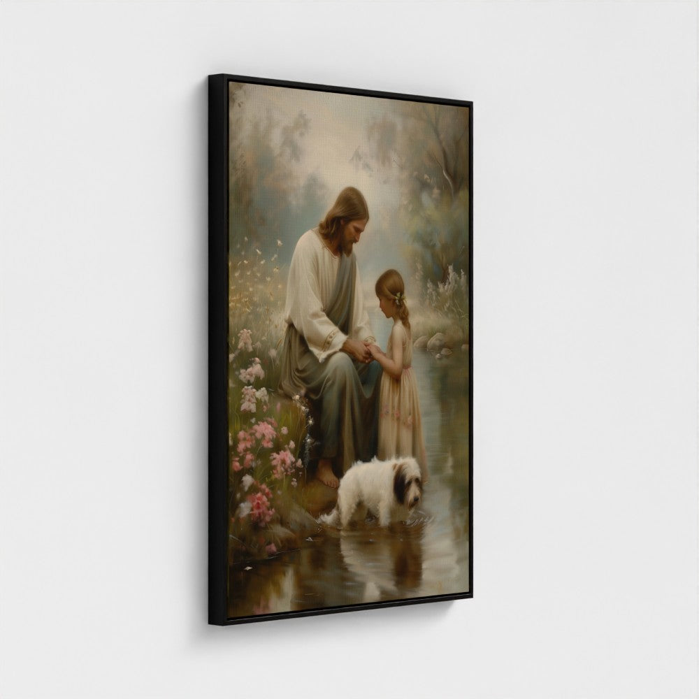 He Taught Them To Pray | Canvas