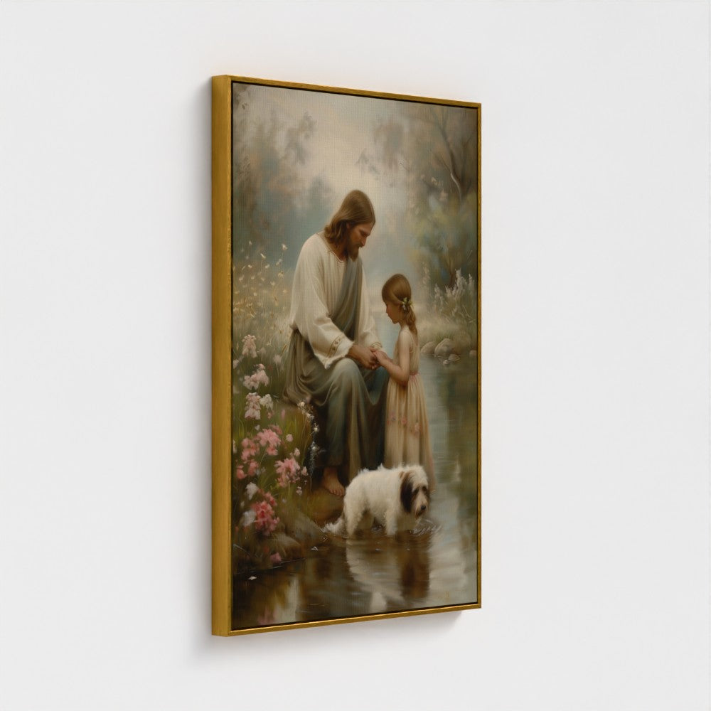He Taught Them To Pray | Canvas