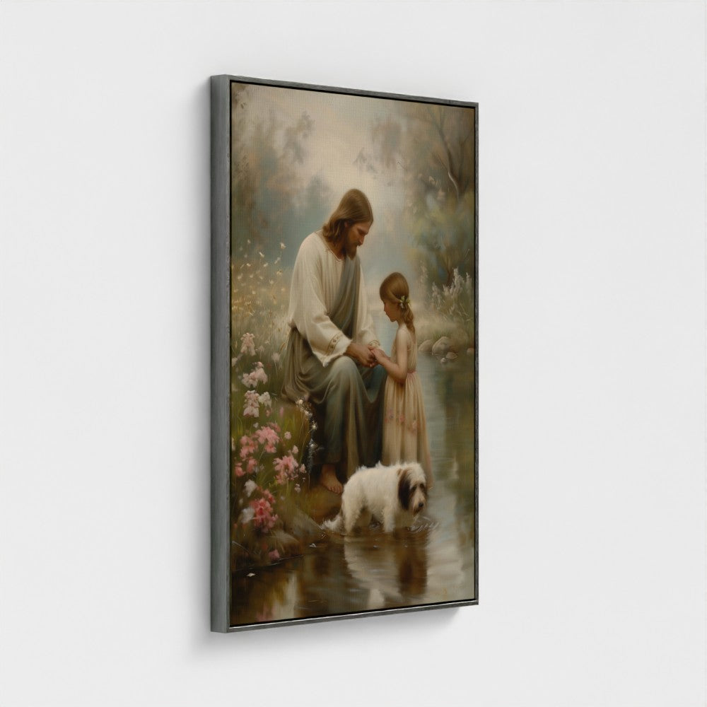 He Taught Them To Pray | Canvas