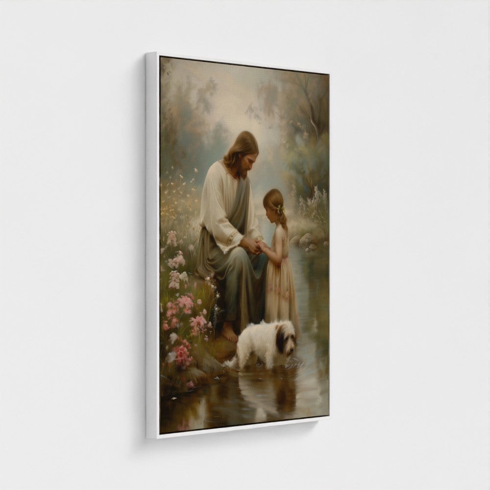 He Taught Them To Pray | Canvas