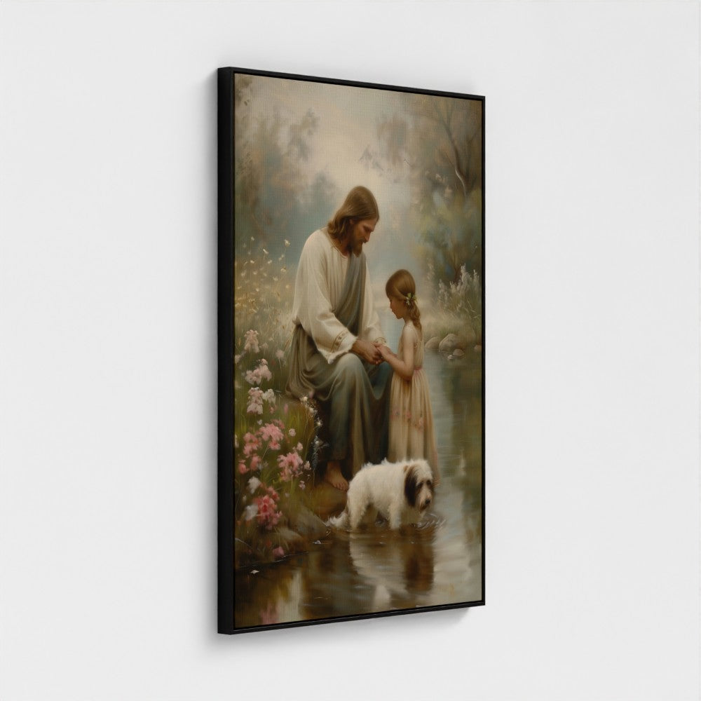 He Taught Them To Pray | Canvas