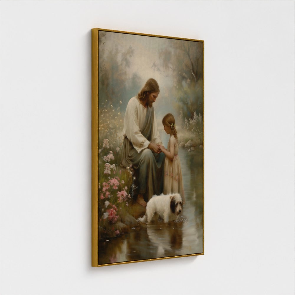 He Taught Them To Pray | Canvas