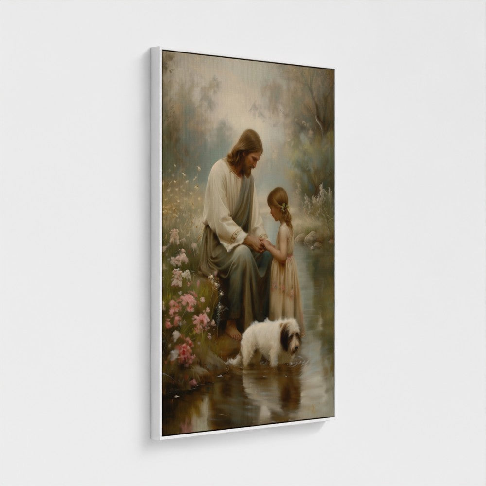 He Taught Them To Pray | Canvas