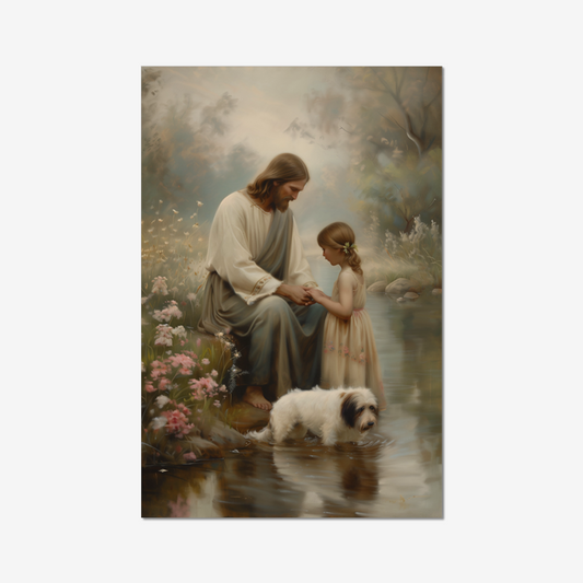 He Taught Them To Pray | Fine Art Print