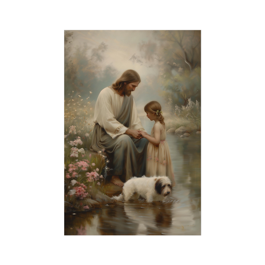 He Taught Them To Pray | Fine Art Print